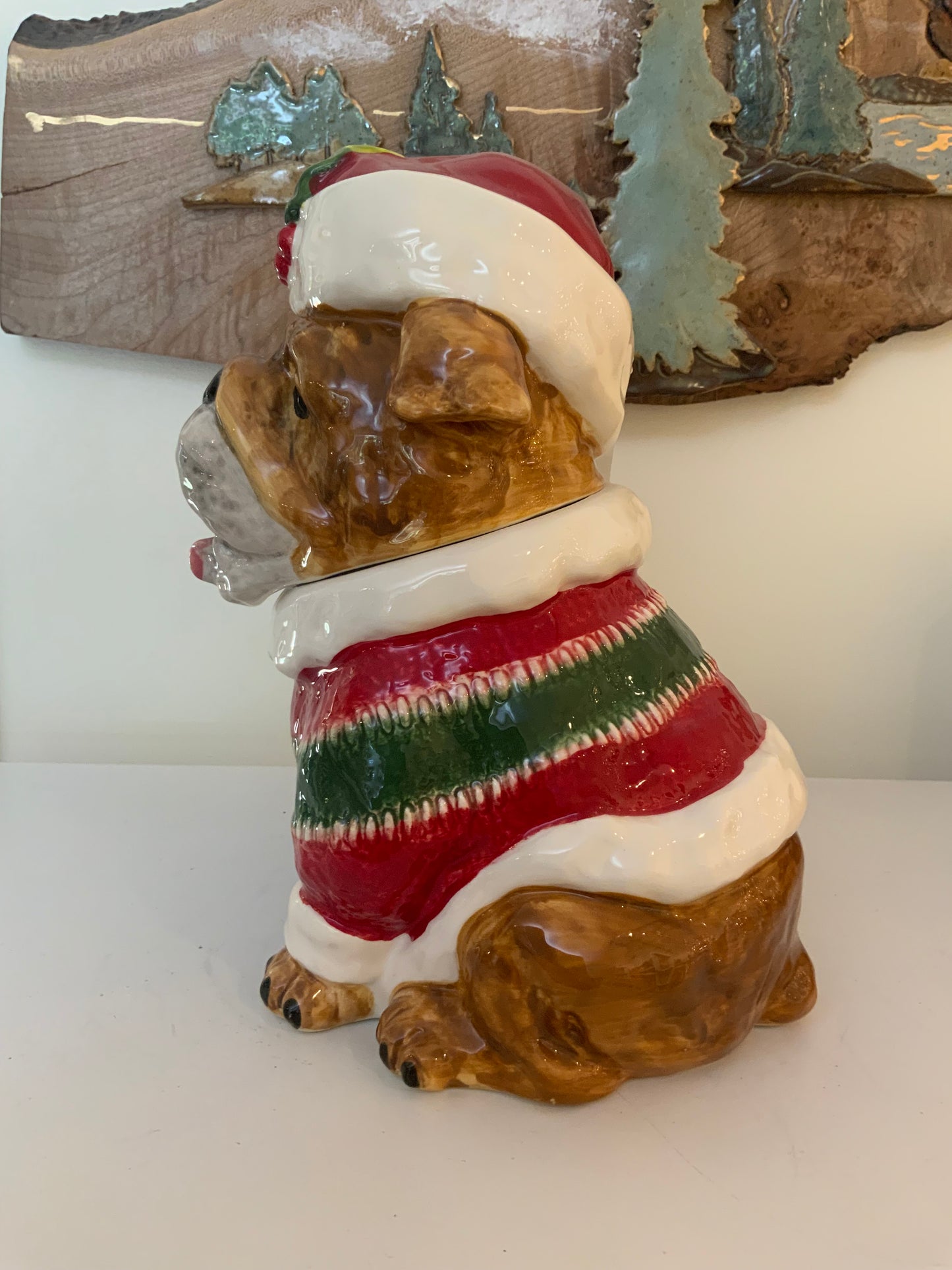 English Bulldog Cookie Jar