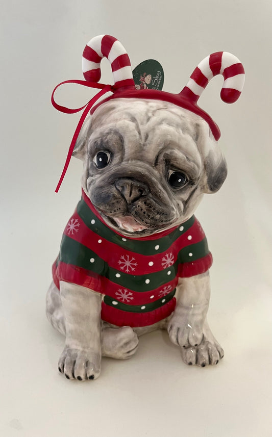 Carlos Pug Figurine