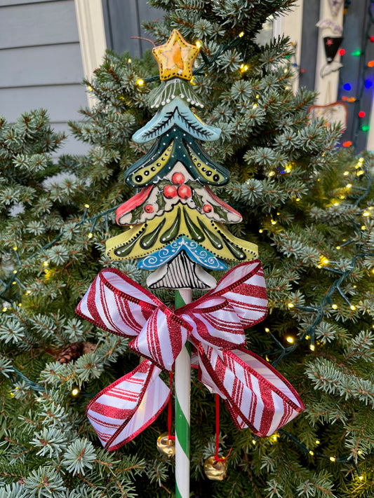 Winter Garden Planter Greeters (Tree)