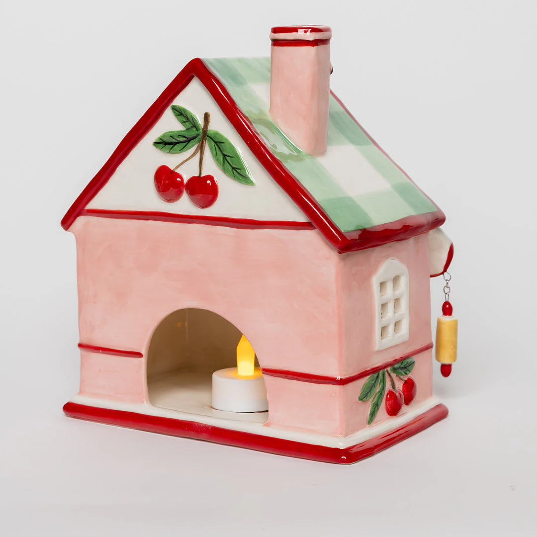 Cherry Pie Cottage Candle House