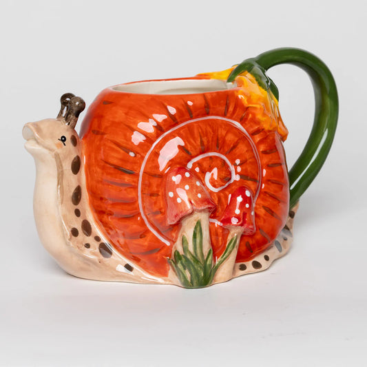 Snail Figural Mug