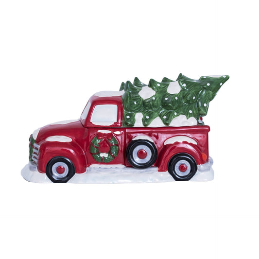 Christmas Truck Cookie Jar