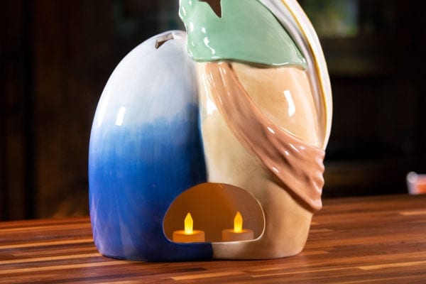 Holy Family Tealight Holder