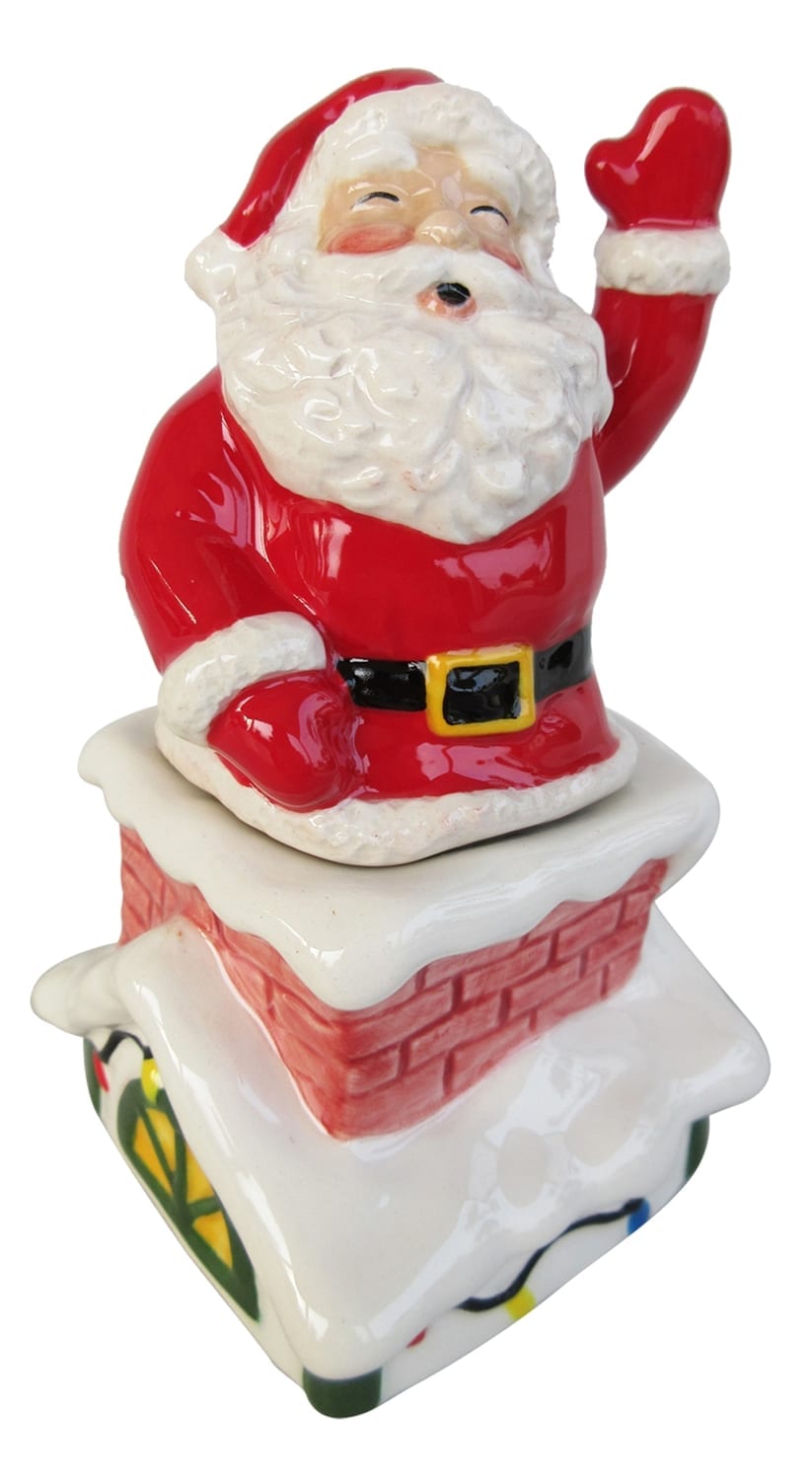 Santa Chimney Roof Top S&P Set