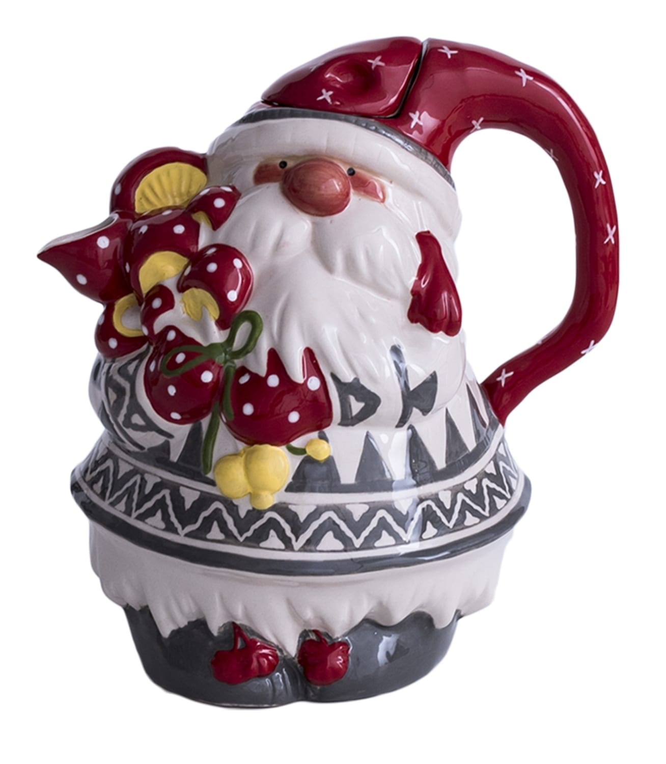 Christmas Gnome Teapot