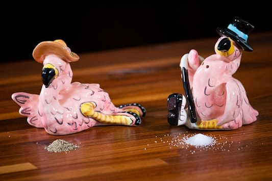 Flamingo Salt and Pepper Set